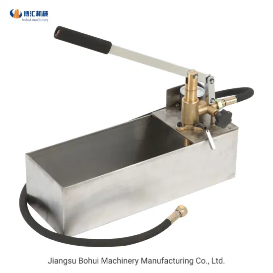 Stainless Steel Handheld Pressure Test Pump Water Pump